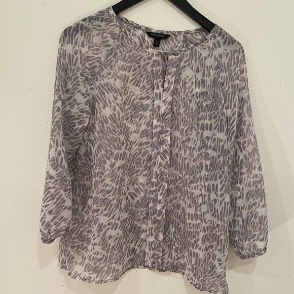 Banana Republic Sheer Long Sleeve Top- Factory Store, Size- S - Picture 1 of 9